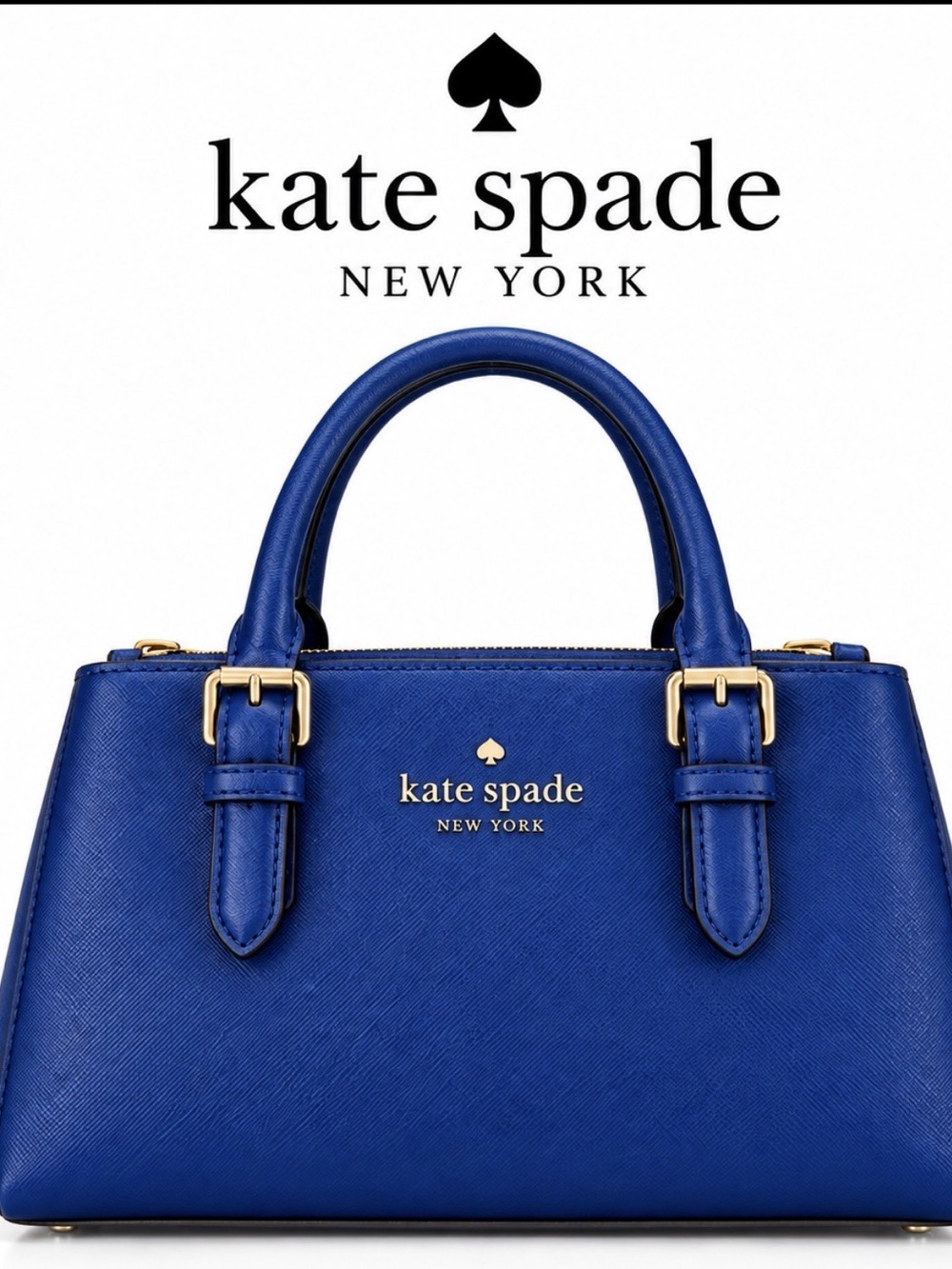Kate Spade Blue Shoulder Bag EUC